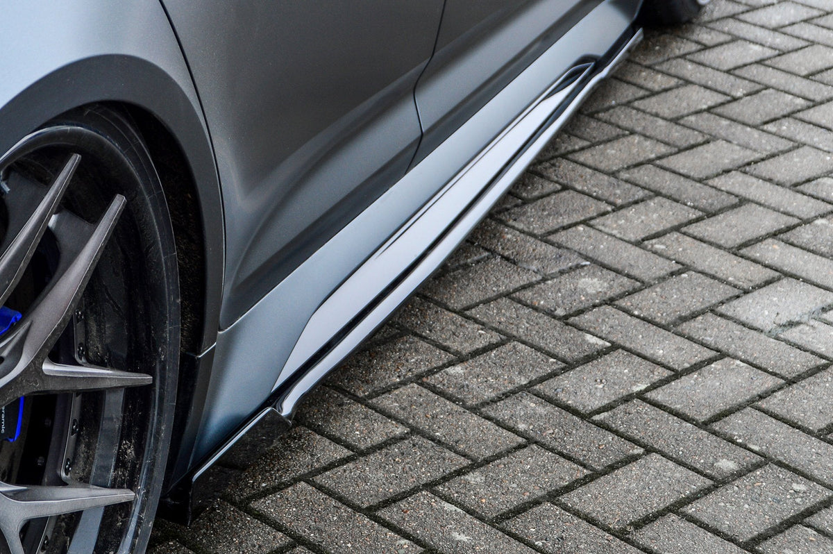 Cup Seitenschweller mit Wing hinten für Audi RS6 C8 Bj .ab.2019- - Ingo Noak Tuning