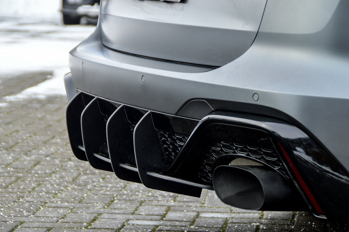 Gefräster Heckansatz für Audi RS6 C8 - Ingo Noak Tuning