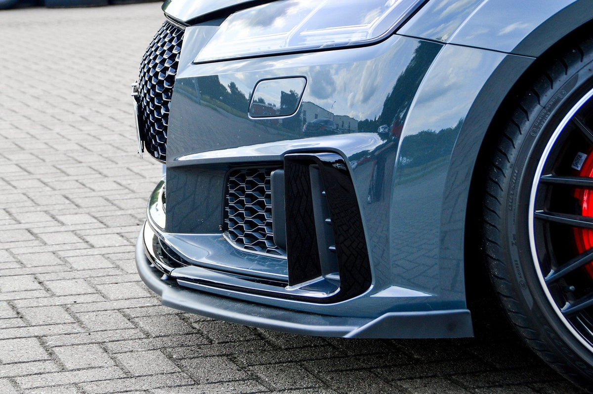 Spoilerschwert Frontspoiler mit Wing aus ABS für Audi TT+TTS 8S S-Line Facelift - Ingo Noak Tuning