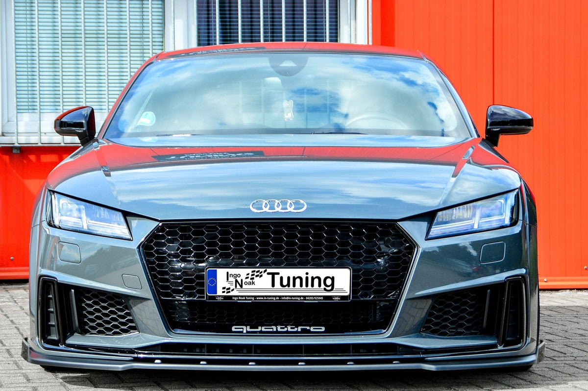 Spoilerschwert Frontspoiler mit Wing aus ABS für Audi TT+TTS 8S S-Line Facelift - Ingo Noak Tuning