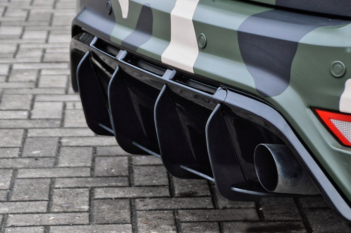 Heckdiffusor / Heckansatz für Ford Focus 2 RS DA3 Bj: 2009-2010