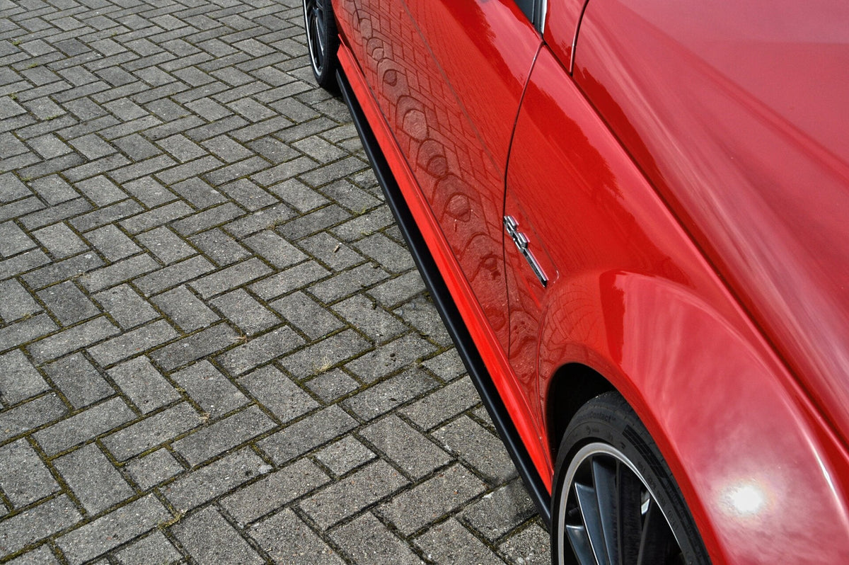 Seitenschweller im Cup Look für Mercedes C63 AMG, Typ 204
