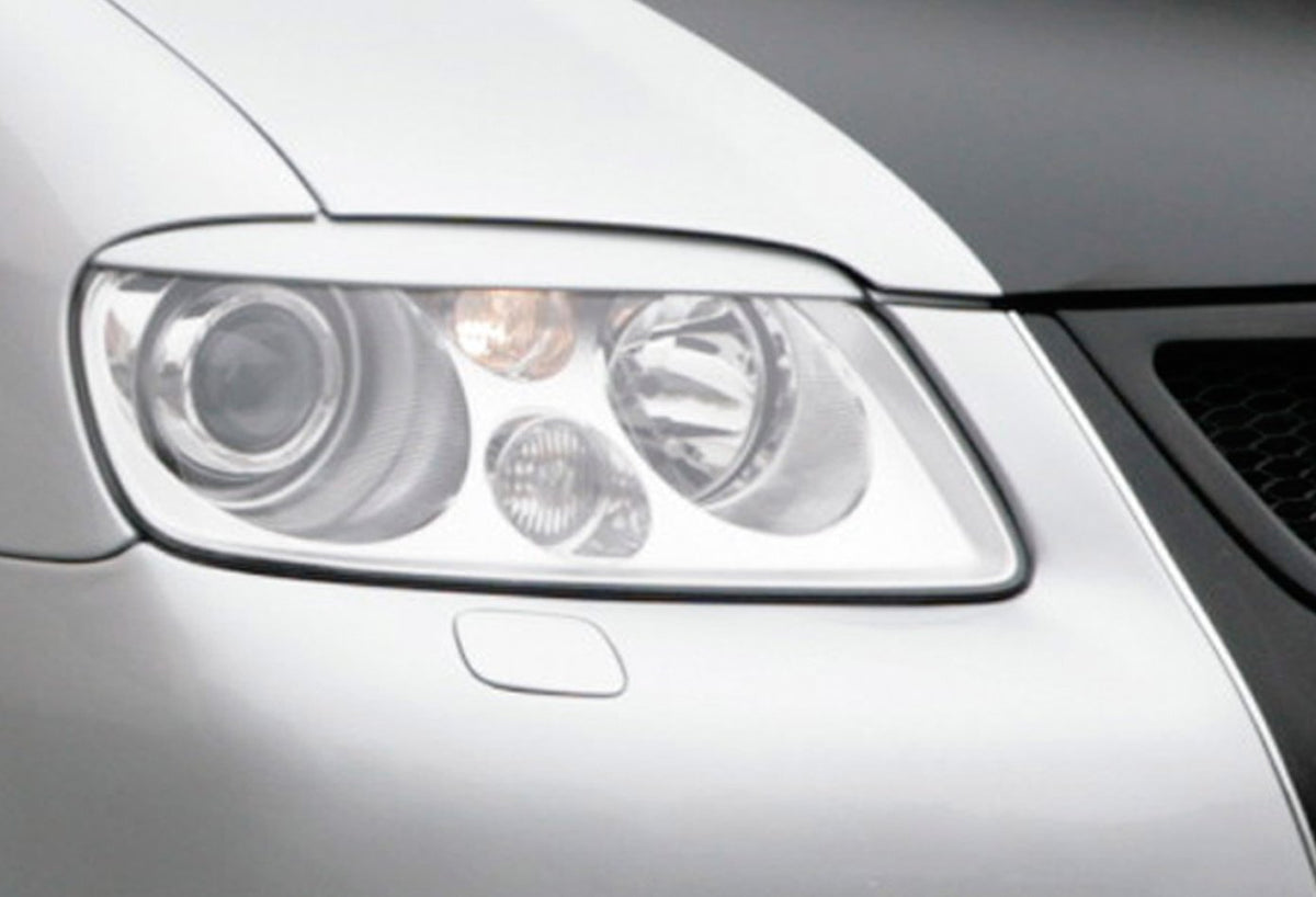 Ingo Noak Tuning Scheinwerferblendensatz für VW Touran 1T Bj. 2003-2006, inklusive Scheinwerfergläser und Befestigungsteile