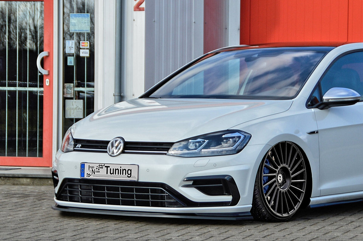 Spoilerschwert Frontspoiler für VW Golf 7 R+ R-Line Facelift - Ingo Noak Tuning