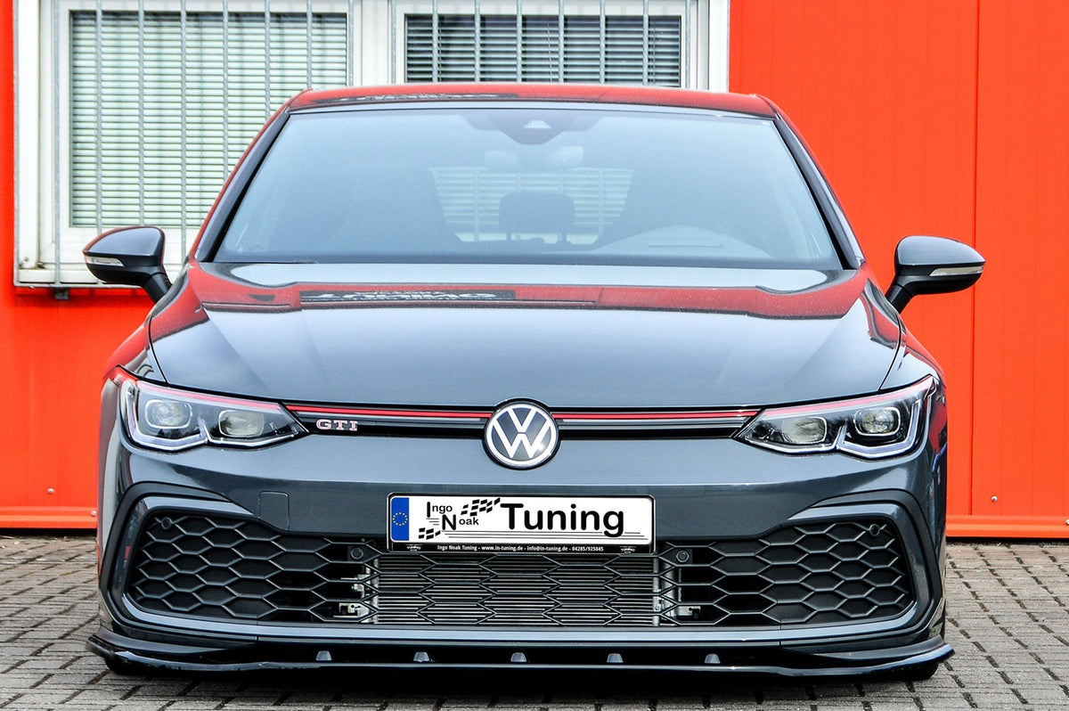 CUP Frontspoilerlippe passend für VW Golf 8 GTI + GTD - Ingo Noak Tuning