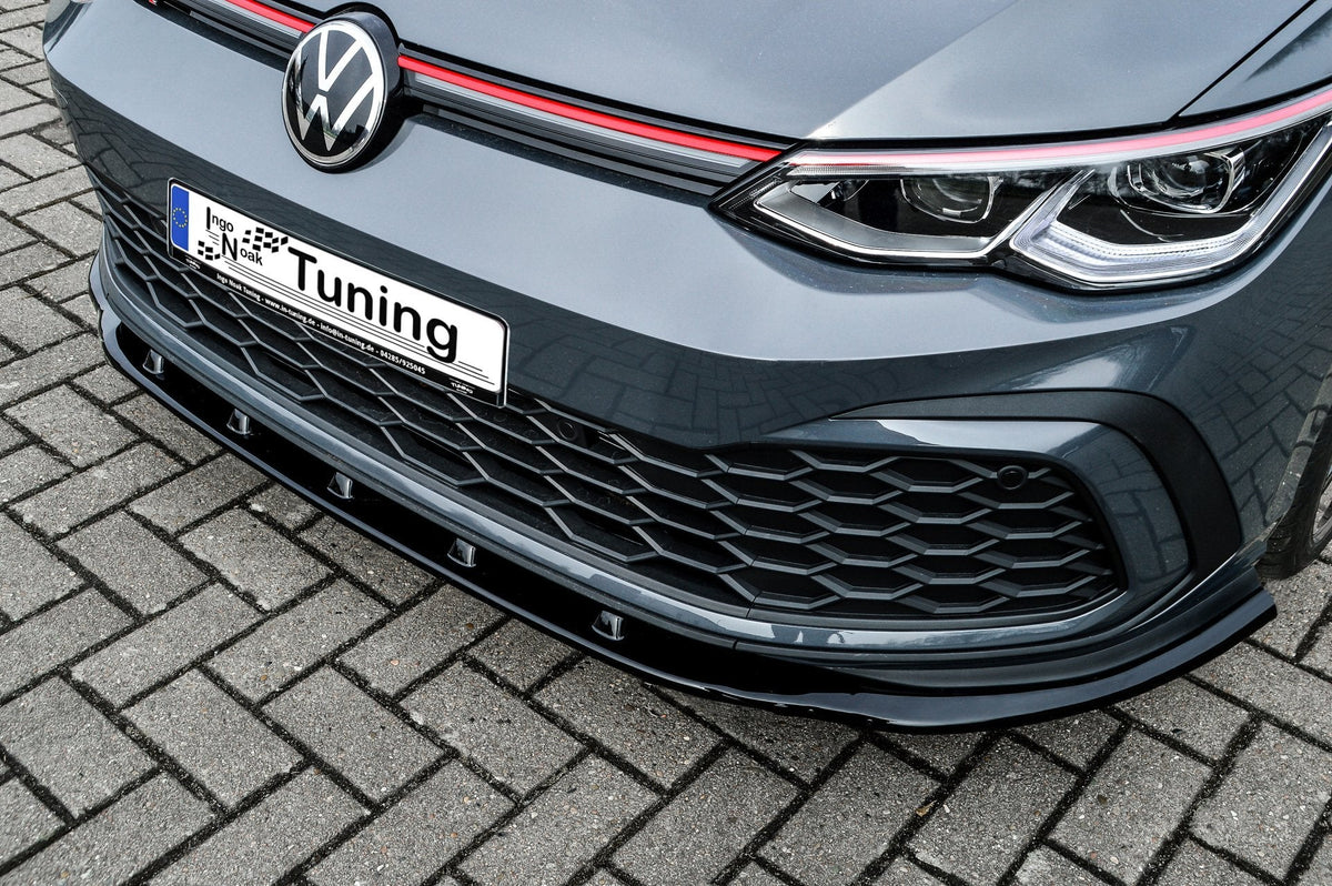 CUP Frontspoilerlippe passend für VW Golf 8 GTI + GTD - Ingo Noak Tuning