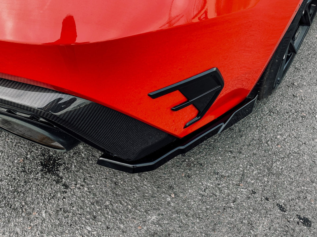 Heckansatz Seitenteile mit Wing für Audi RS7 8C 4K