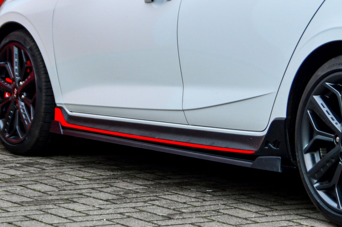 CUP Seitenschweller mit Wing vorne + hinten für Hyundai I20N Performance