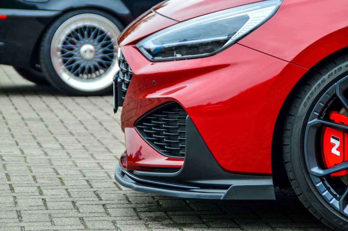 Cup Frontspoilerlippe mit Wing für Hyundai I30 N + N-Line Facelift - Ingo Noak Tuning