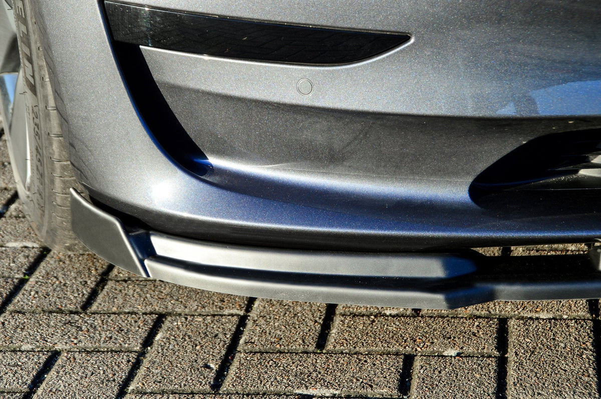 CUP Frontspoilerlippe mit Wings für Tesla Model 3 ab Bj. 2017