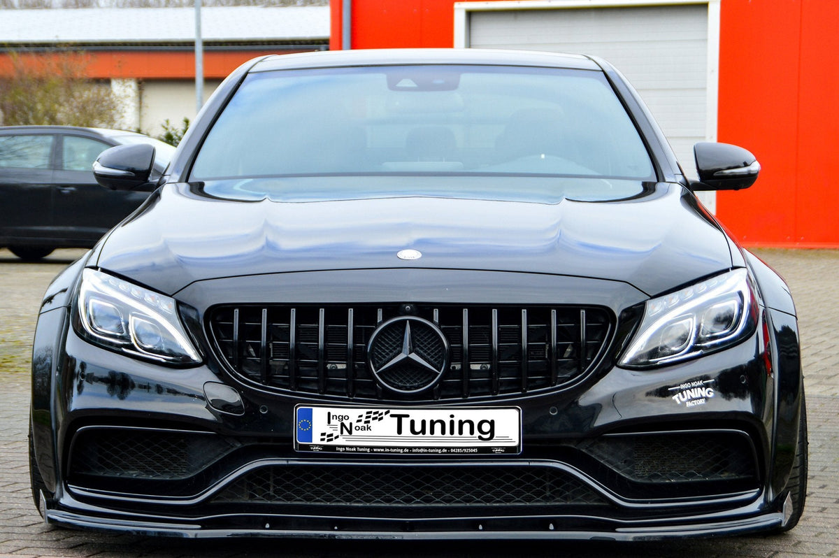 Cup Frontspoilerlippe mit Wing für Mercedes C-Klasse C63AMG W205/C205/A205/S205