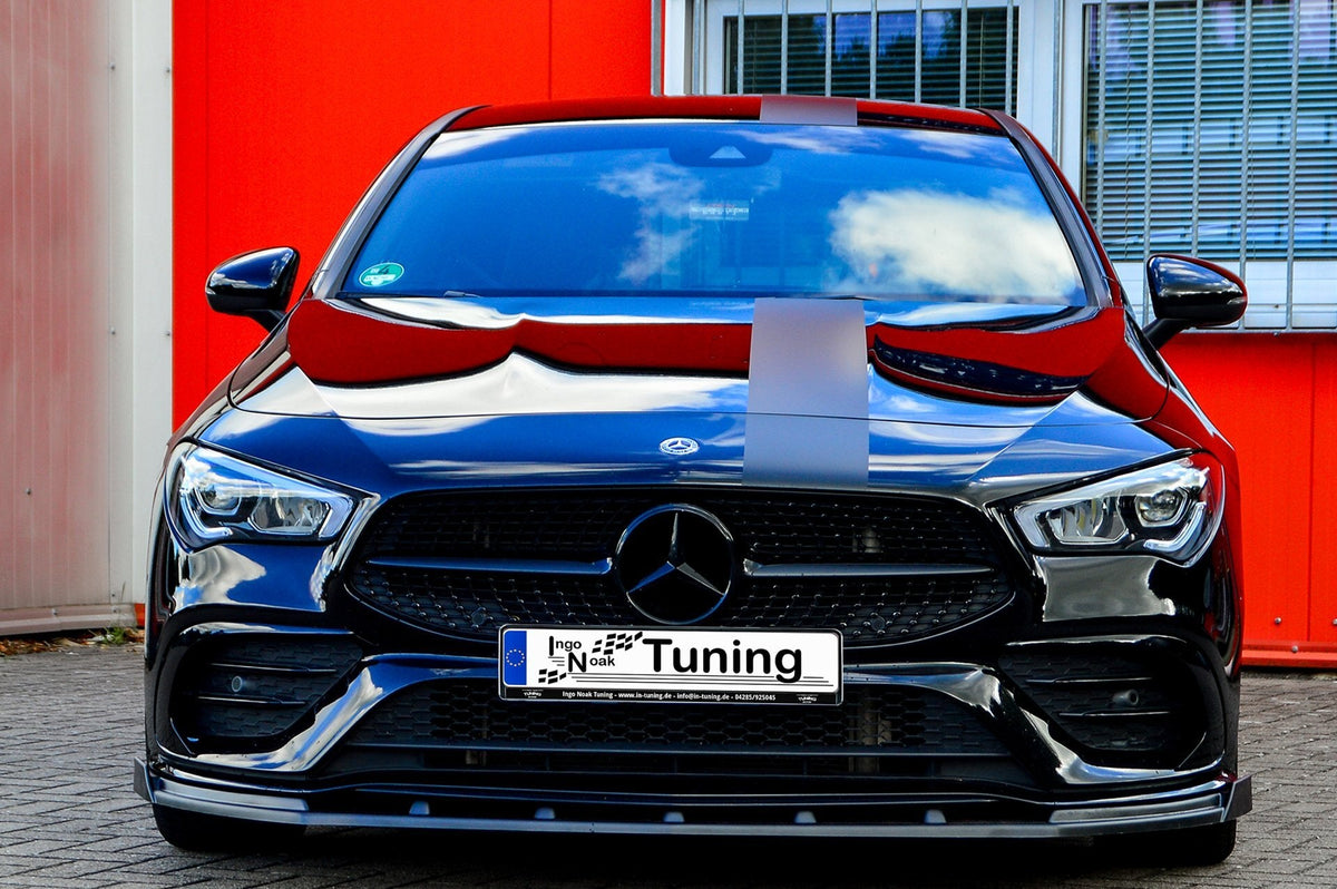 Cuplippe Spoilerlippe mit Wing ABS Mercedes CLA AMG-Line C118 X118 - Ingo Noak Tuning