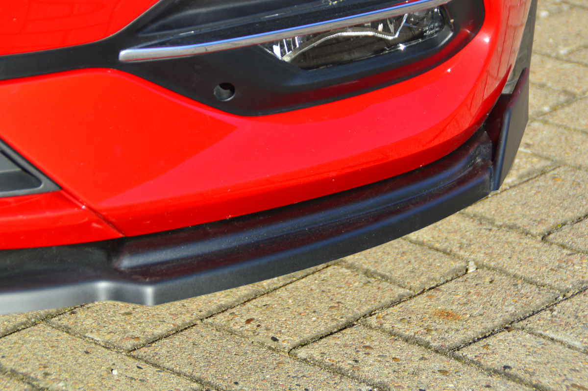 Cup Frontspoilerlippe mit Wing für Opel Astra K 5 türer + Sportstourer