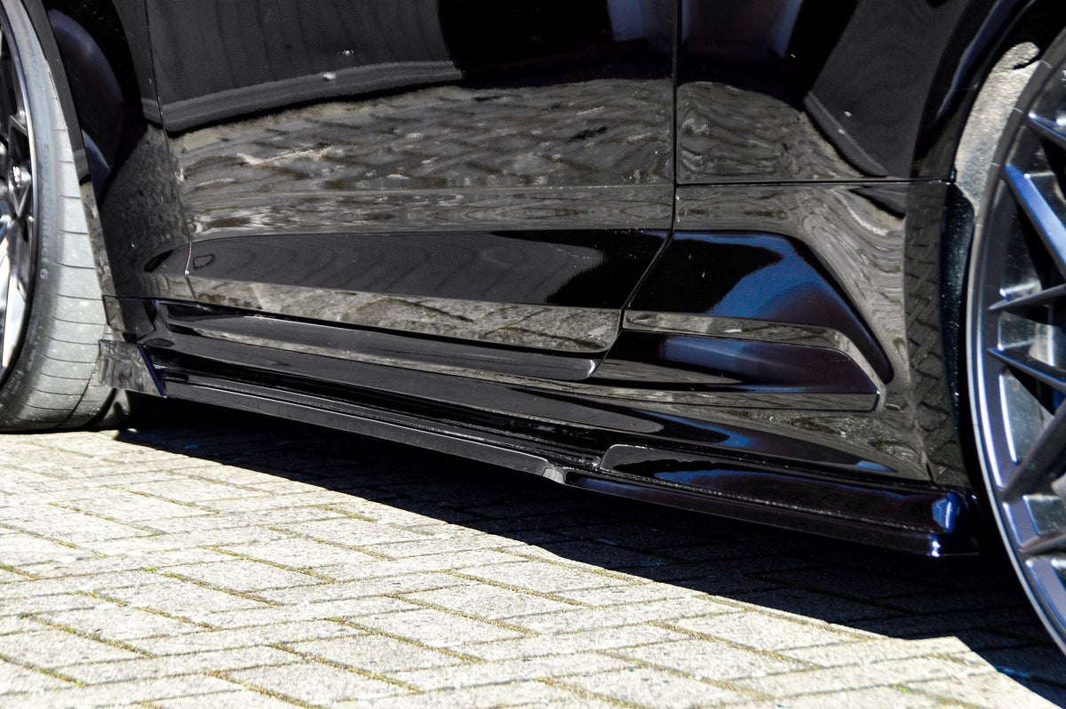 CUP Seitenschweller mit Wings vorne für Audi RS5 B9 F5