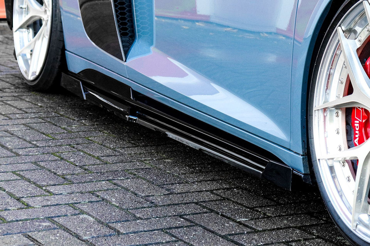 Cup Seitenschweller mit Wings vorne und hinten für Audi R8 4S Facelift ab Bj. 2019