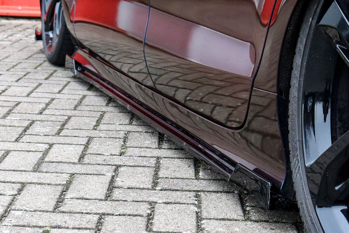 CUP Seitenschweller mit Wings vorne + hinten für Audi A7 S-Line + S7 C7 4G