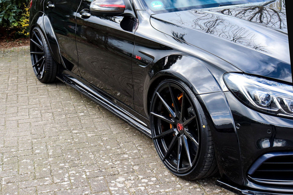 Widebodykit Radläufe für Mercedes C-Klasse W205 C63AMG+S T-Modell - Ingo Noak Tuning