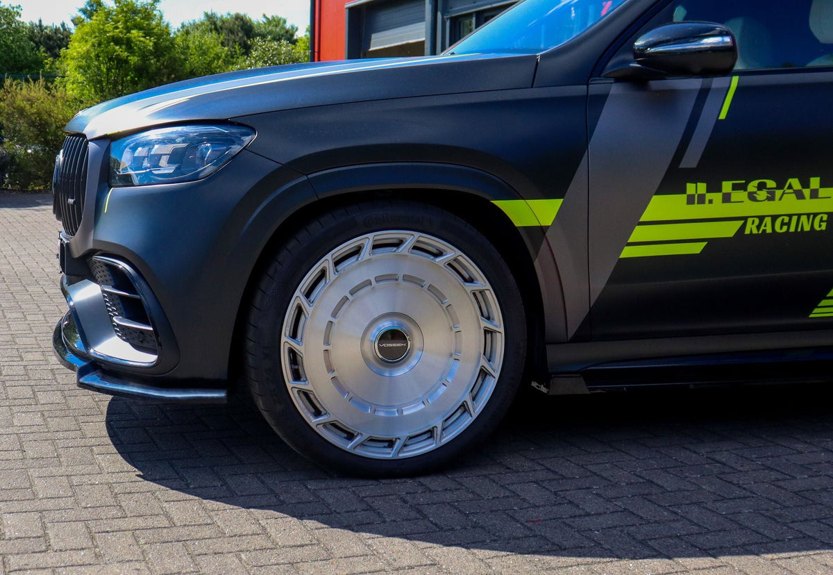Cup Frontspoilerlippe aus ABS für Mercedes GLS 63 AMG 4 Matic