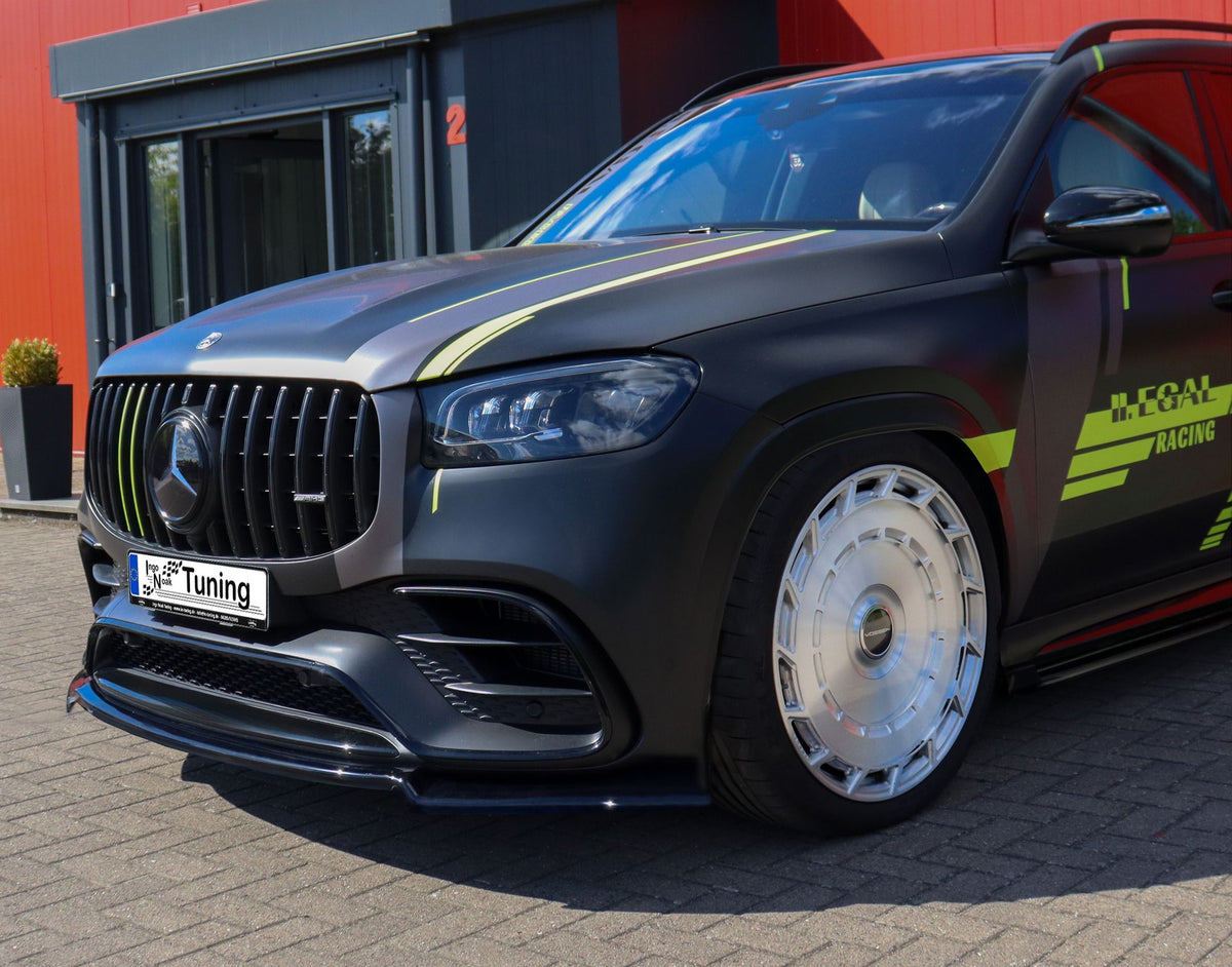 Cup Frontspoilerlippe aus ABS für Mercedes GLS 63 AMG 4 Matic
