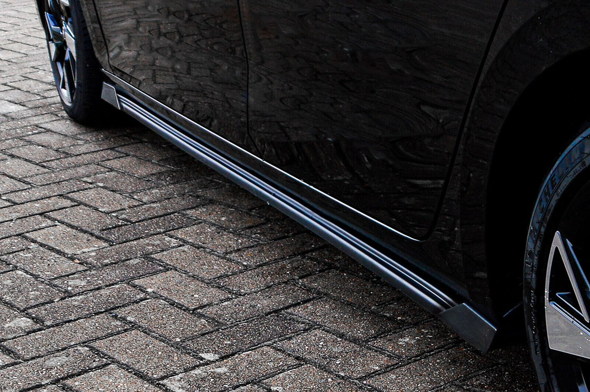 CUP Seitenschweller aus ABS mit Wing vorn + hinten für Opel Astra L