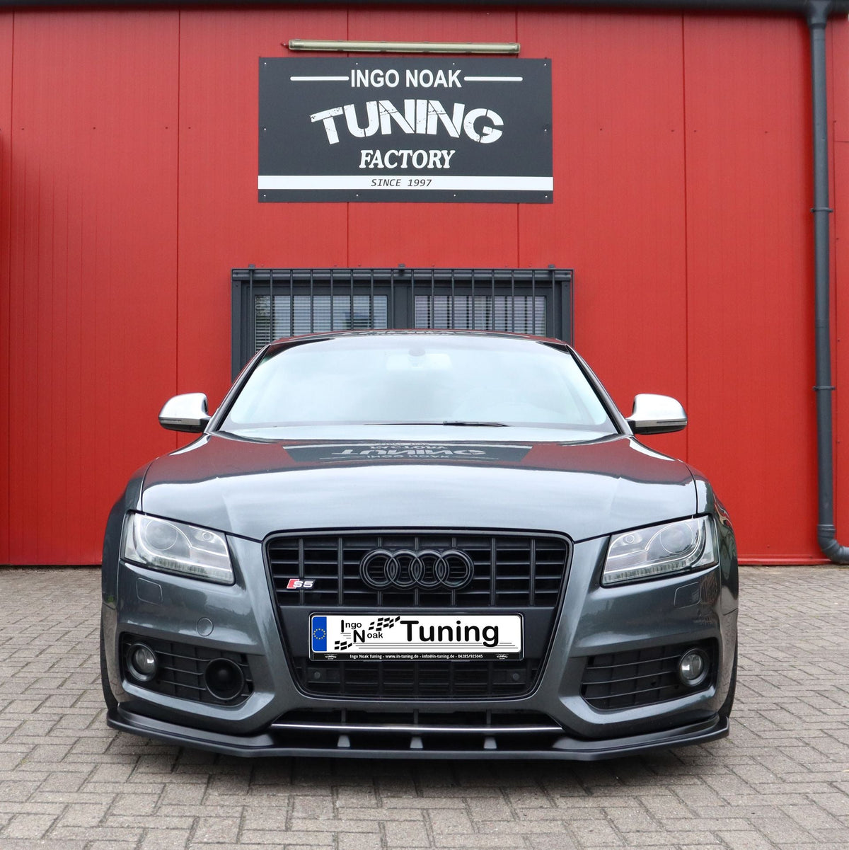 Cuplippe Frontspoilerlippe aus ABS für Audi S5 B8 Bj.: 2007-2011