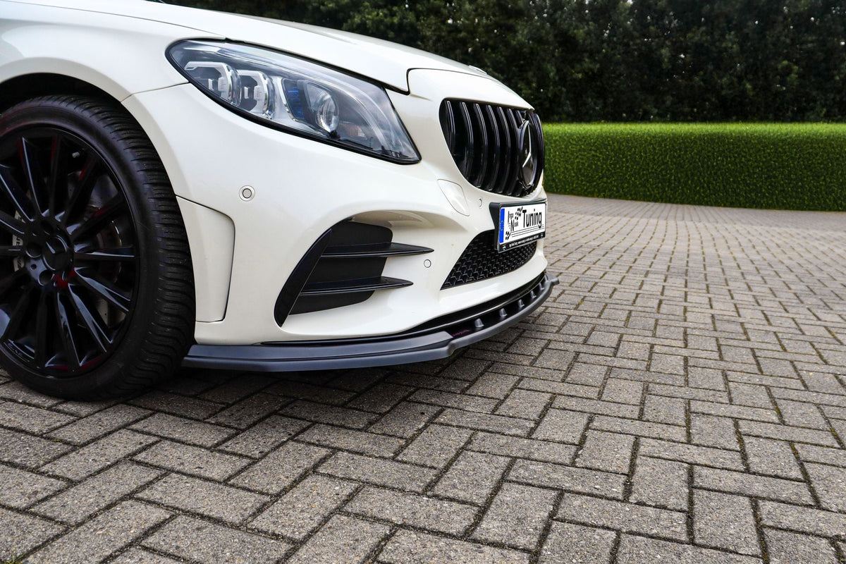 Cuplippe Frontspoilerlippe aus ABS für Mercedes Benz C43 AMG Facelift - Ingo Noak Tuning