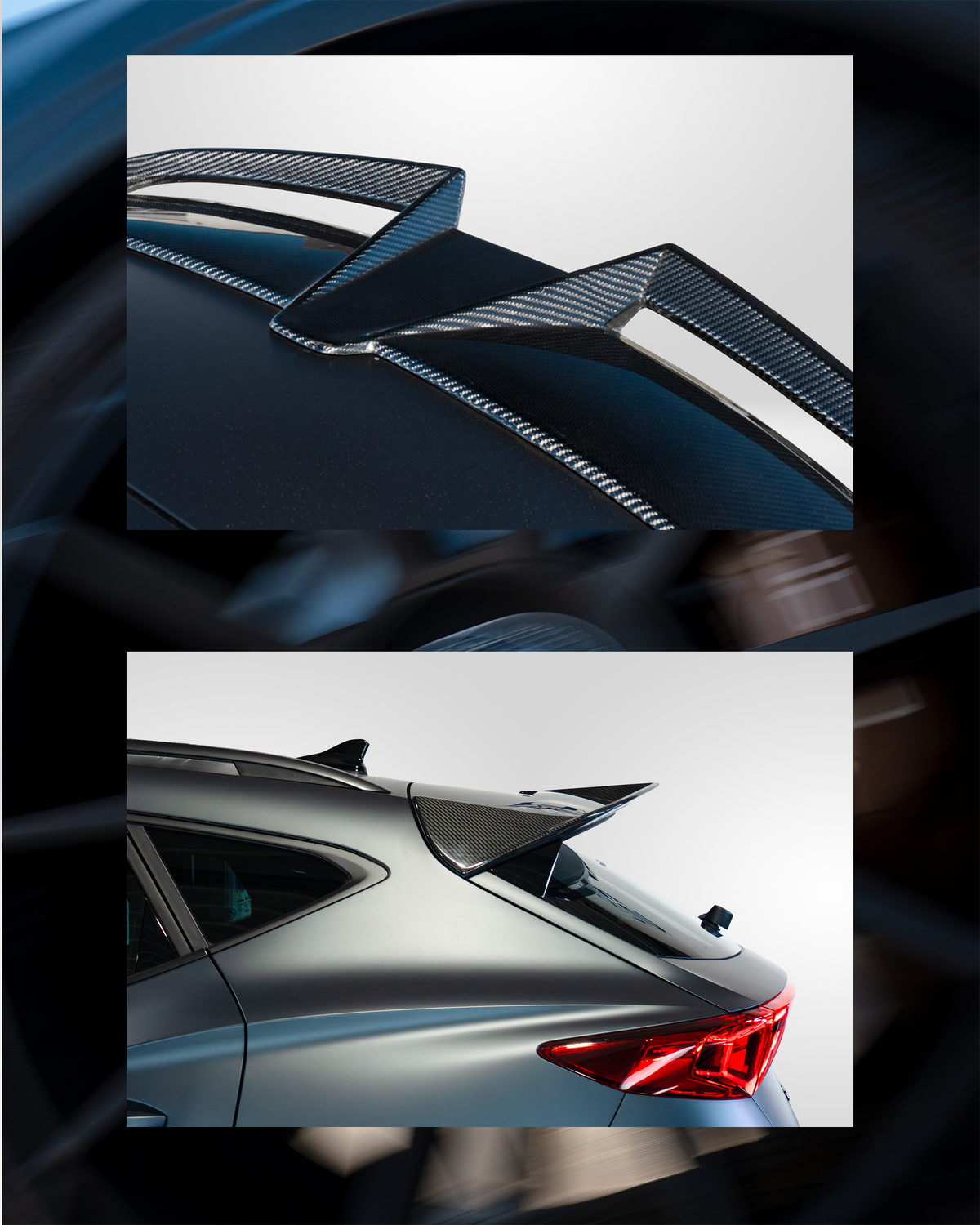 Heckspoiler Cupra Formentor inkl. Facelift Echtcarbon
