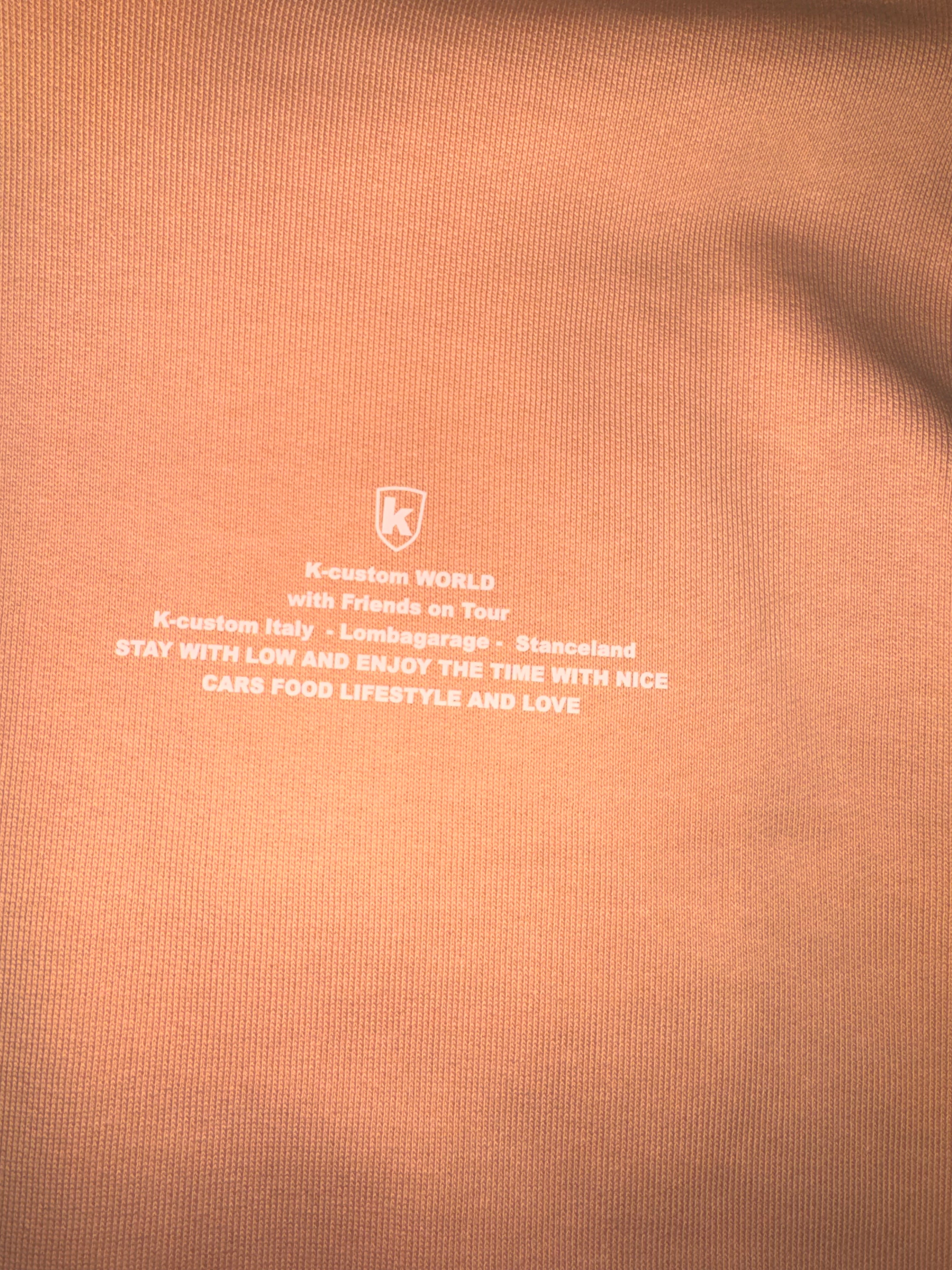 Käfer Hoodie Peach