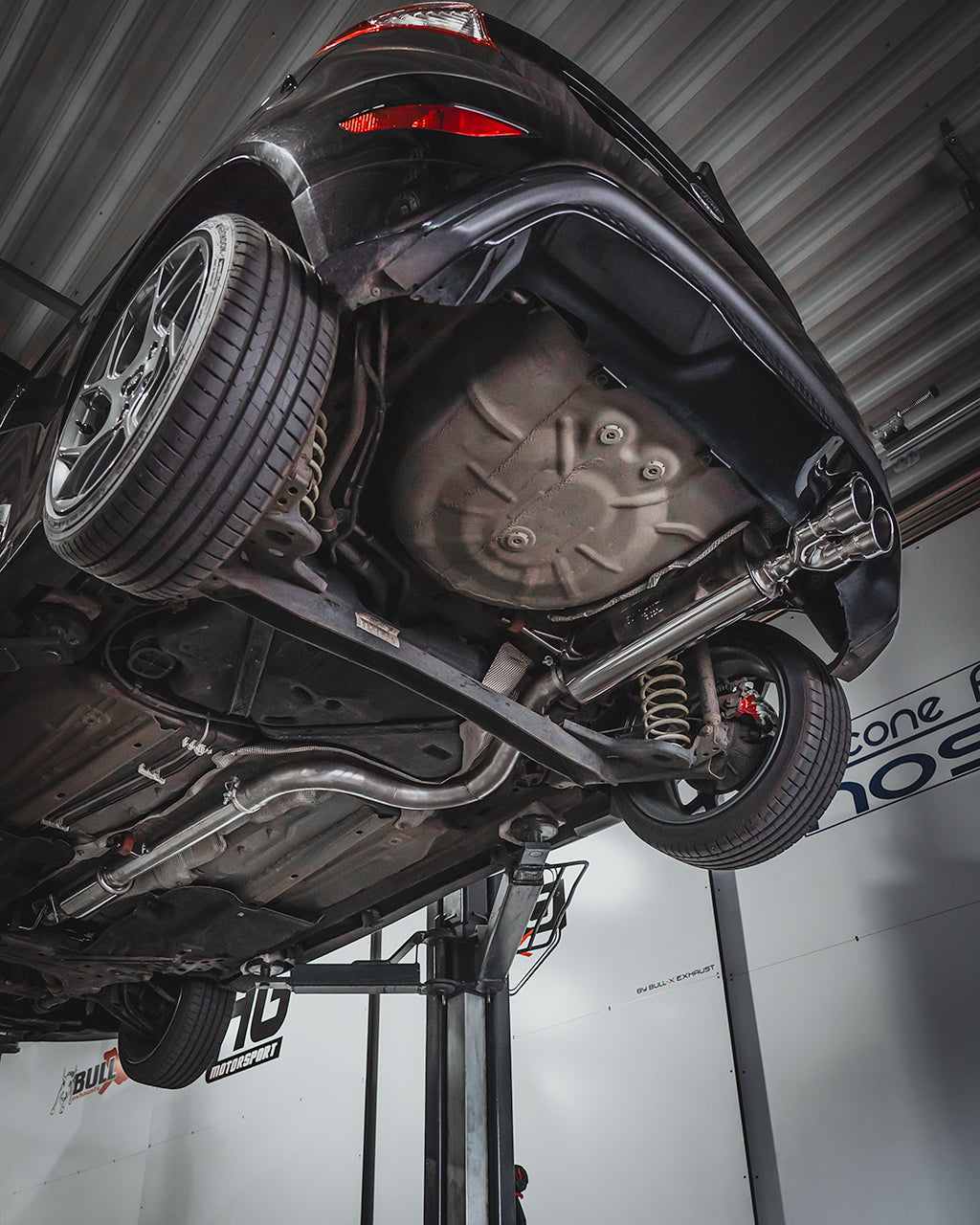 Bull-X ECE Abgasanlage 3" Ford Fiesta ST180 Mk.7