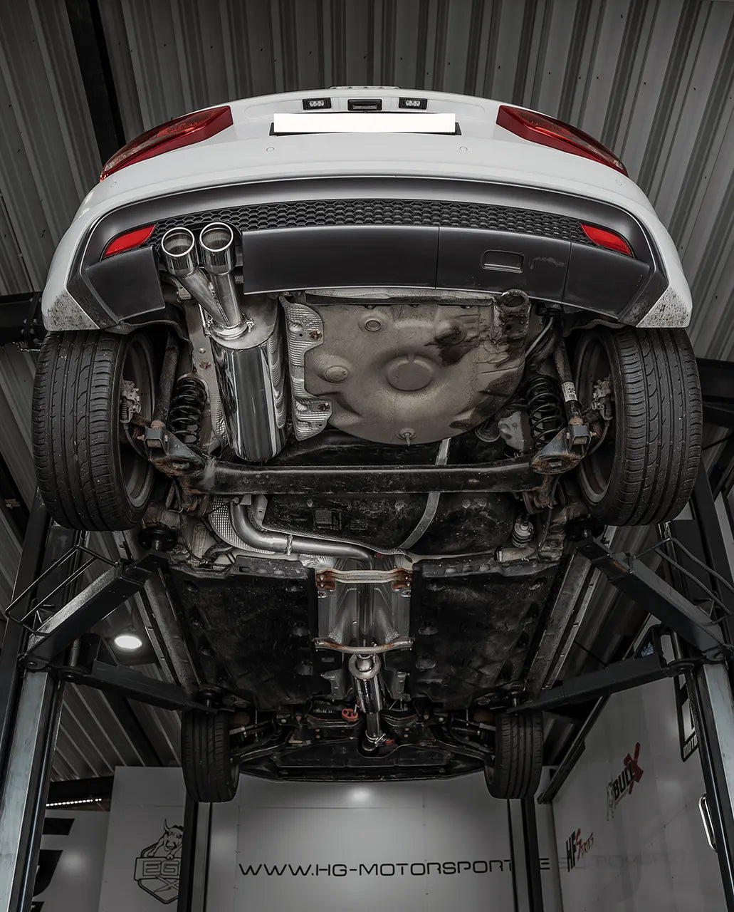 Bull-X Abgasanlage 2,5" VAG 1.2-1.4 T(F)SI (z.B. A1 8X, Ibiza 6J, Polo 6R)