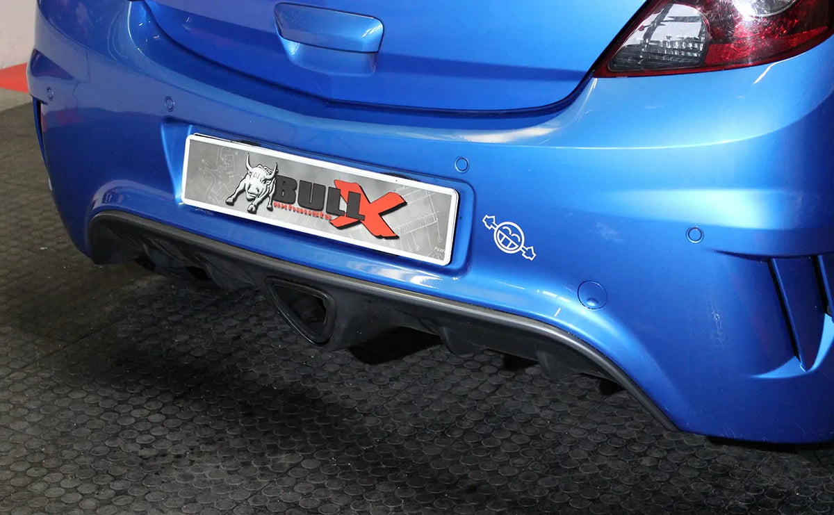 Bull-X ECE Abgasanlage 3" Y-Style Opel Corsa D GSI/OPC 150/192PS