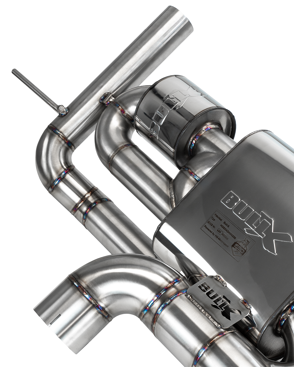 EGO-X Abgasanlage 3,5" Audi TT 8S quattro 230PS