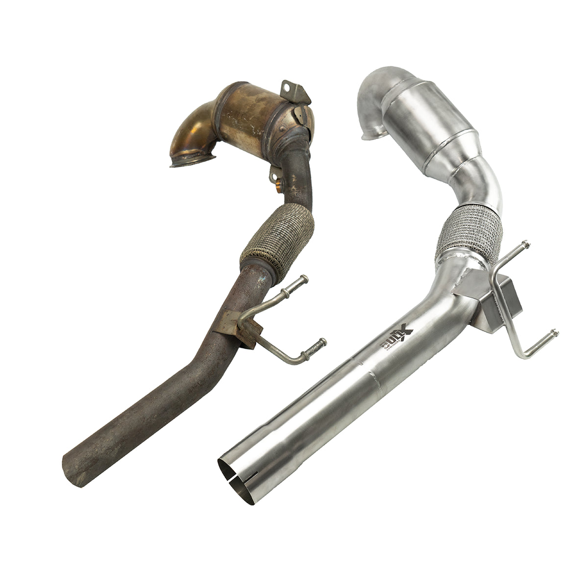 Bull-X Downpipe 3,5" Polo 6C GTI/ Ibiza Cupra 6P 1.8 TSI, Audi A1 1.8 TFSI (mit ECE*)
