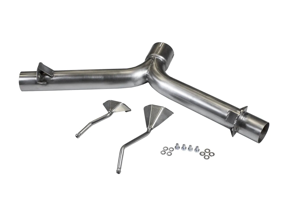 Bull-X Endschalldämpfer Ersatzrohr 3" Y-Style 1K Plattform 2.0 T(F)SI FWD (z.B. Golf 5/6)