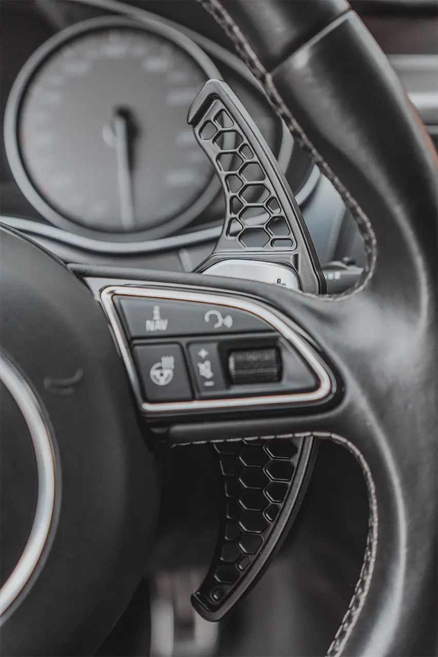 Schaltwippen "HG-Design" Audi (z.B. A3 8P, A4 B7/B8, A5 B8. A6/A7 4G, TT 8J)