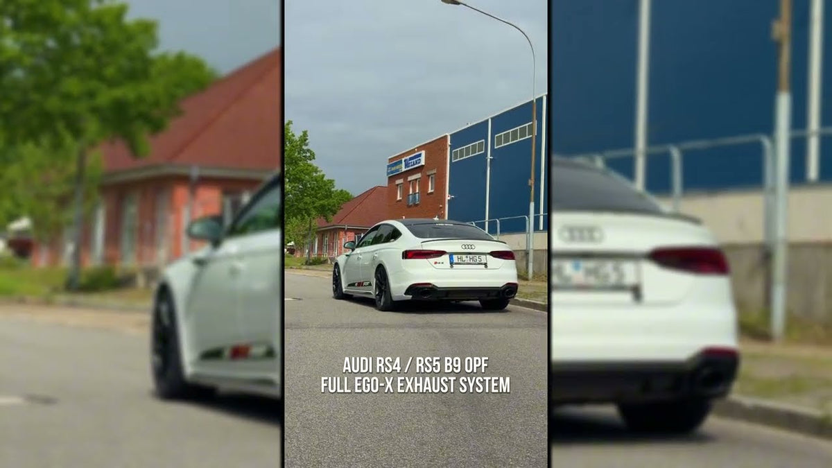 EGO-X Abgasanlage Audi RS4/RS5 B9 quattro 450PS OPF (mit ECE*)