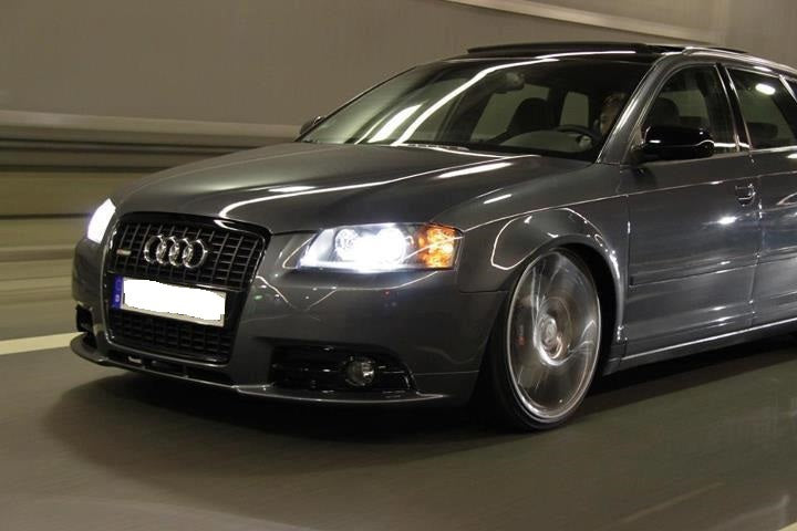 Audi A3 8P Vorfacelift Mücke Kotflügel verbreitert 4cm
