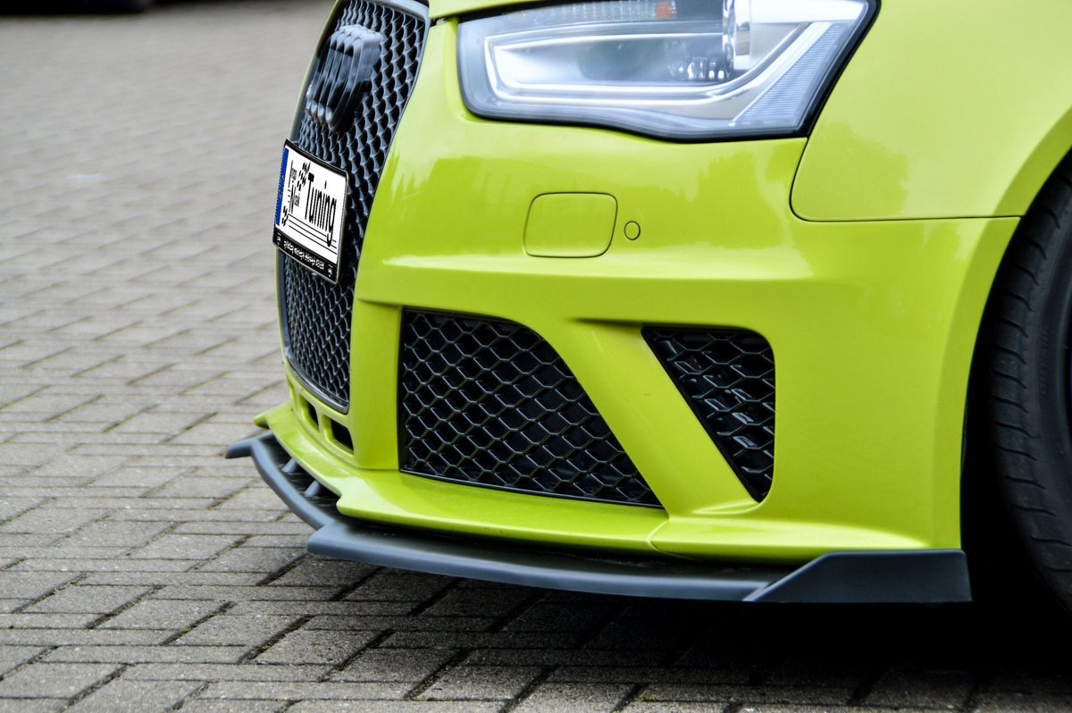 Cup Frontspoilerlippe mit Wing für Audi RS4 B8 Bj. 2012-2015 - Ingo Noak Tuning