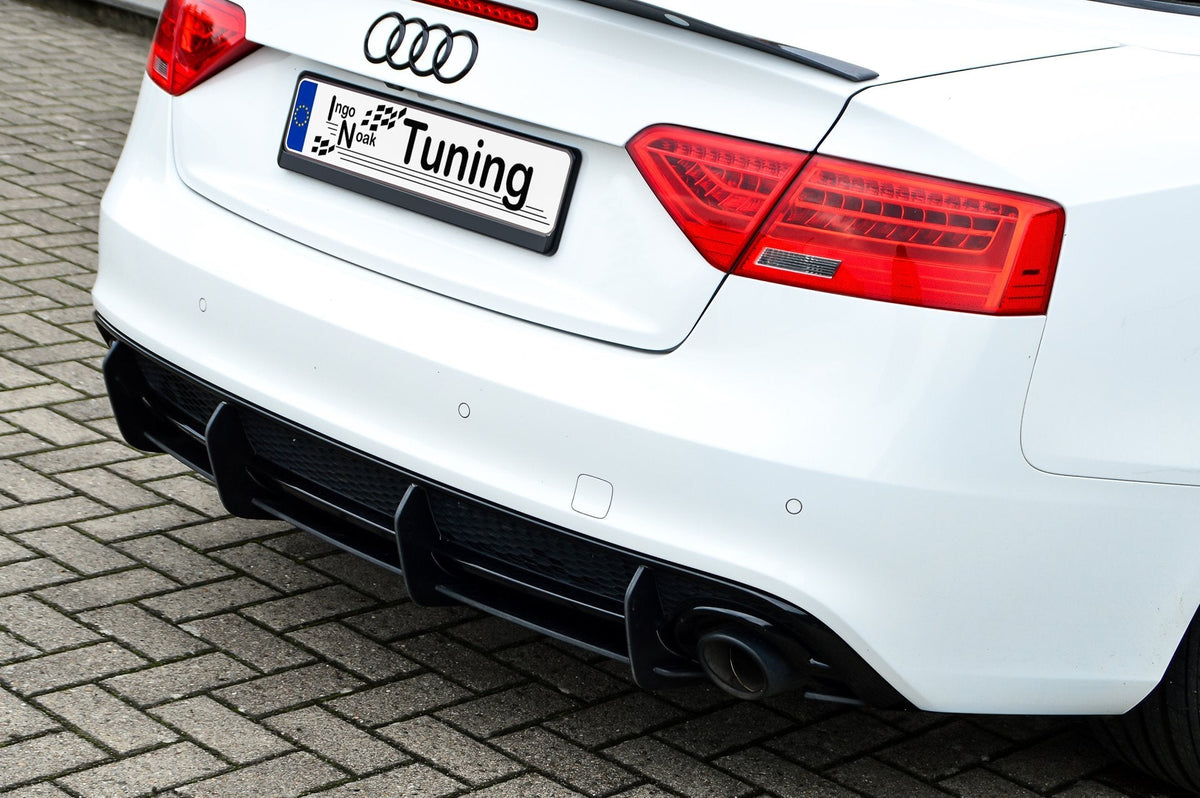 Gesfräster Heckansatz für Audi A5 B8 Facelift mit S-Line Diffusor - Ingo Noak Tuning