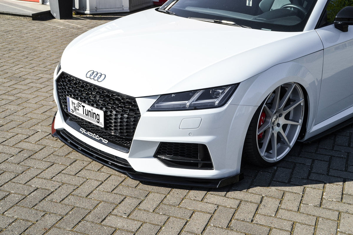 Spoilerschwert Frontspoiler Cuplippe mit Wing aus ABS für Audi TT+TTS 8S S-Line - Ingo Noak Tuning