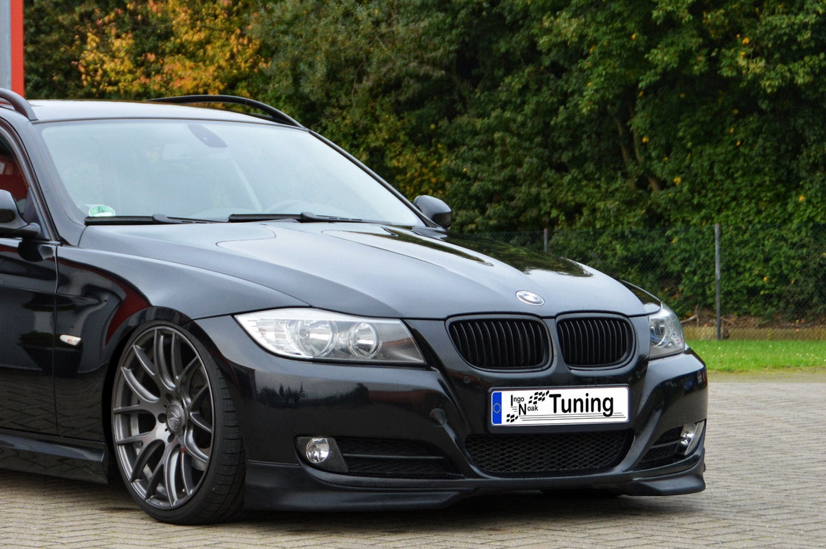 Frontspoilerecken Satz für BMW 3er E90 E91 Facelift Bj. 09/2008- - Ingo Noak Tuning