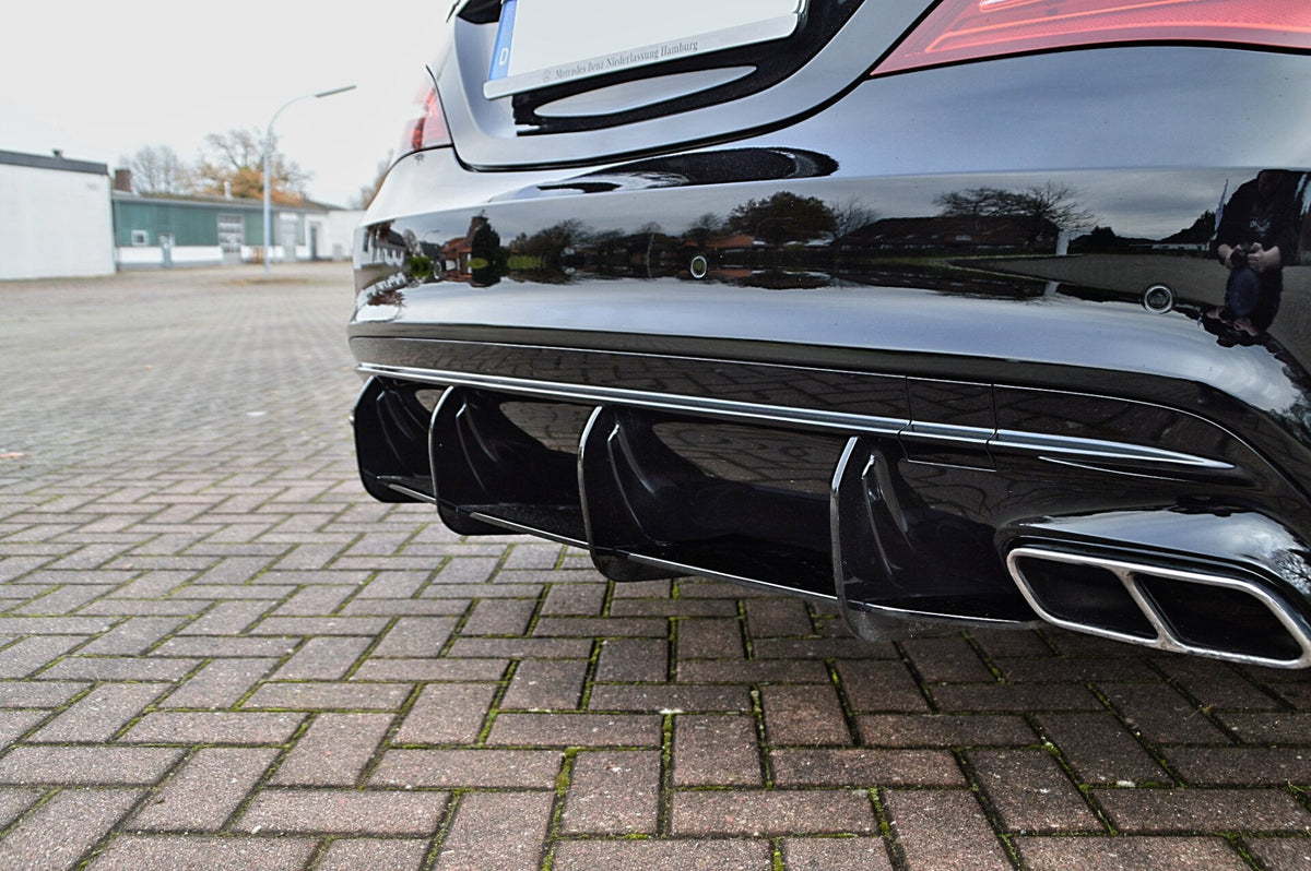 Heckeinsatz Diffusor für Mercedes CLA 45 AMG Facelift