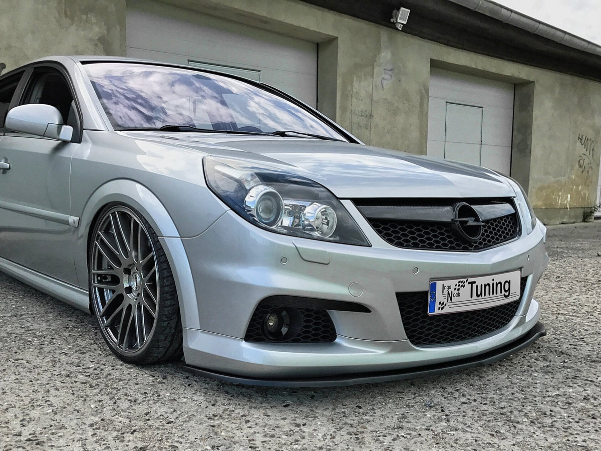 Frontspoilerlippe für Opel Vectra C OPC Facelift, Spoilerschwert, Ingo Noak Tuning, stabiler Splitter mit ABE