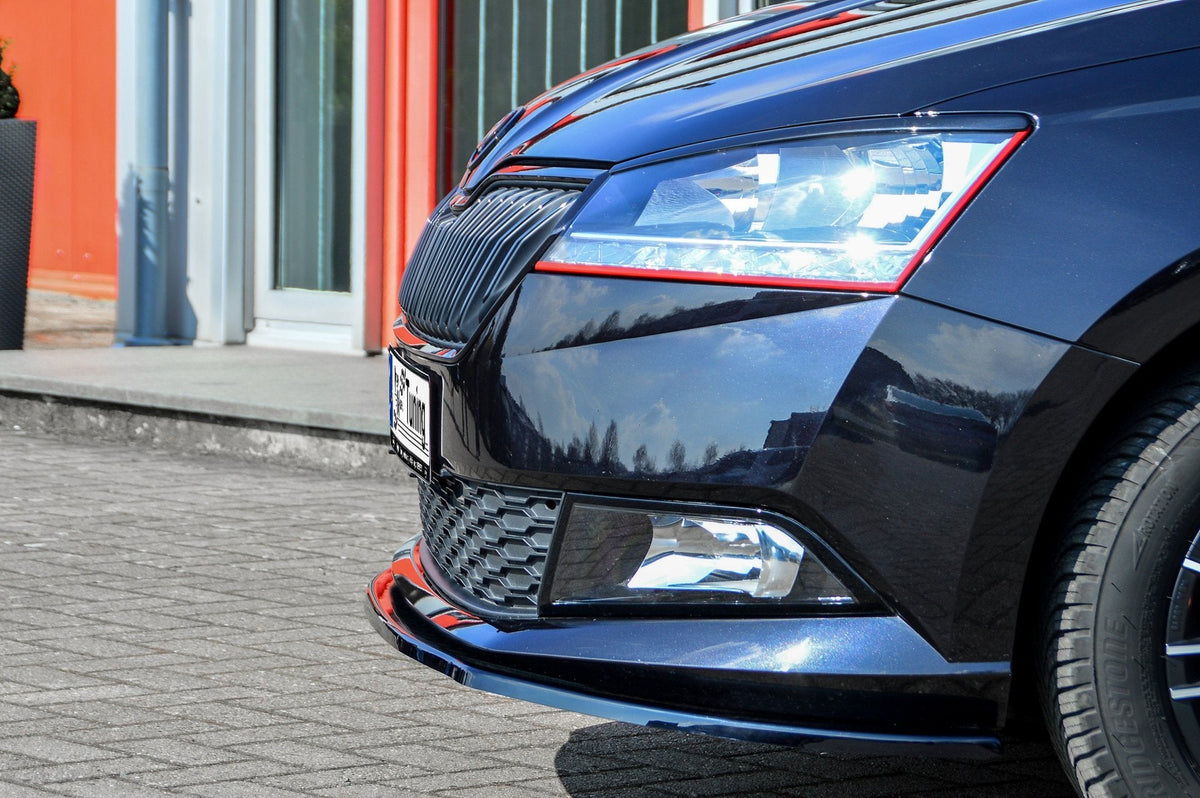 Cup Frontspoilerlippe für Skoda Fabia 3 NJ Facelift ab 2017