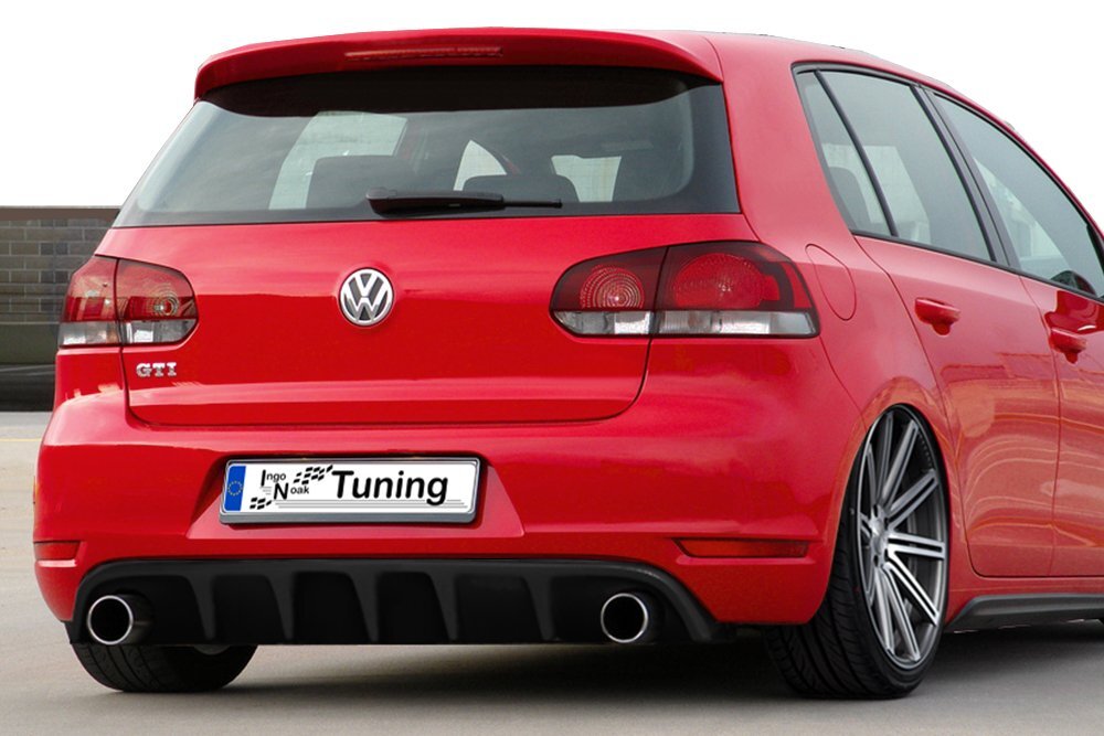 Heckdiffusoreinsatz für VW Golf 6, Ingo Noak Tuning, hochwertiges Fahrzeugteil für sportliches Design