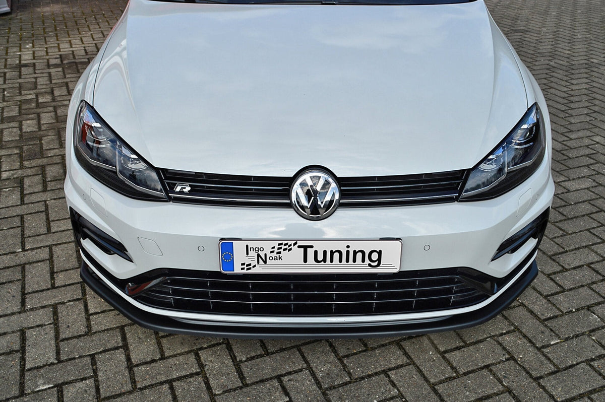 Spoilerschwert Frontspoiler für VW Golf 7 R+ R-Line Facelift - Ingo Noak Tuning