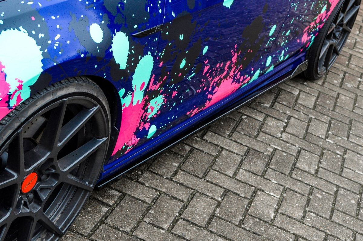 Seitenschweller im Cup3 Look für VW Golf 7R + R-Line