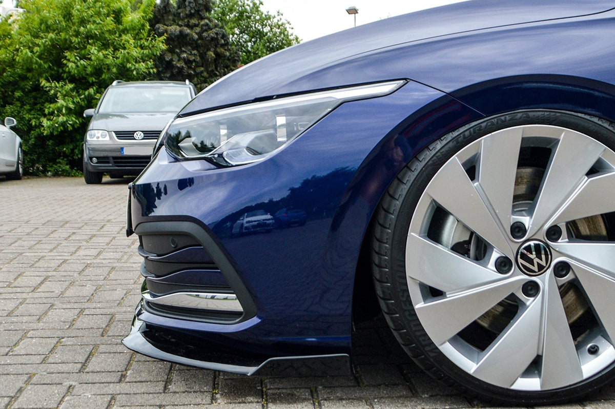 CUP Frontspoilerlippe mit Wing passend für VW Golf 8
