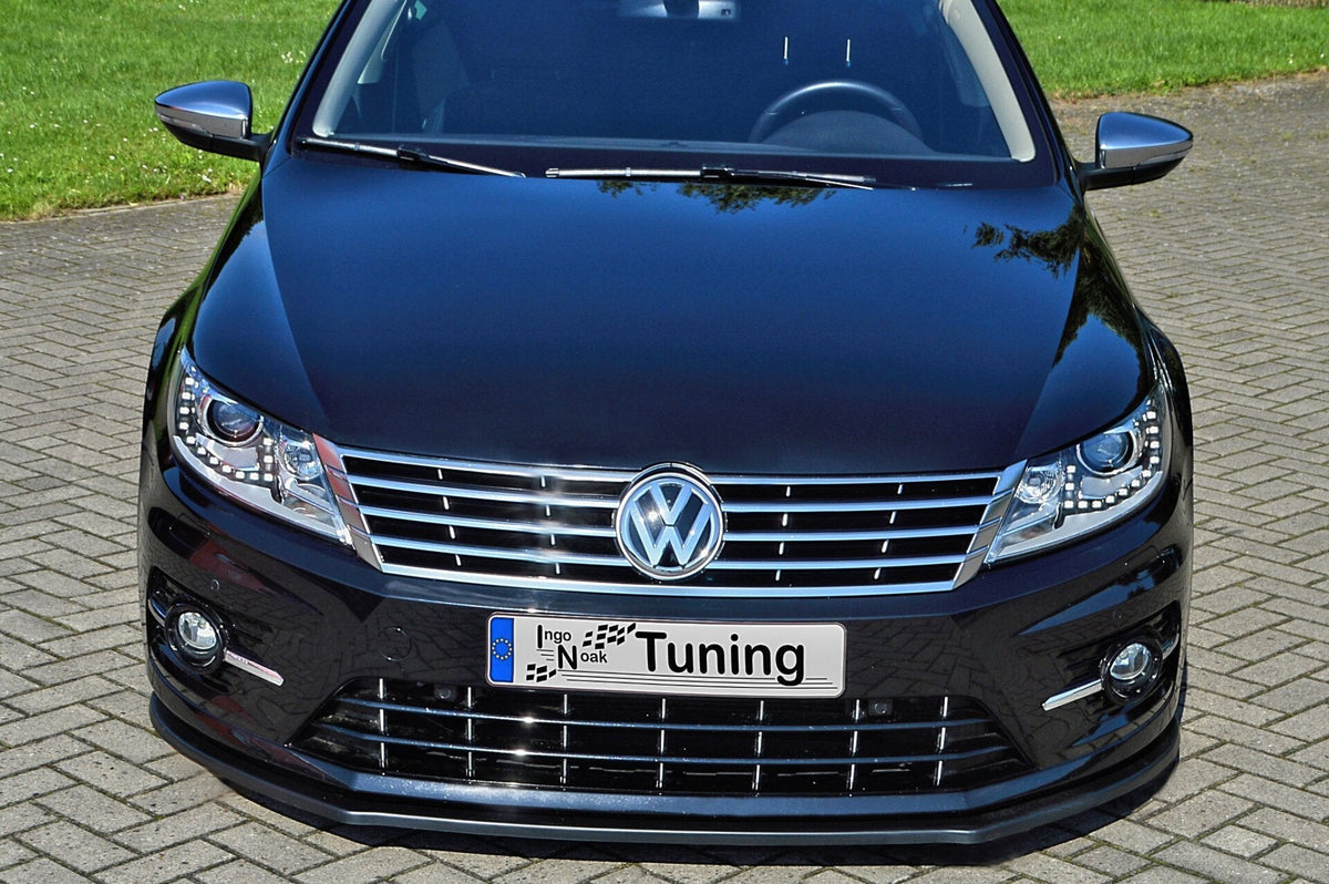 Frontspoilerlippe für VW Passat CC R-Line, Ingo Noak Tuning, aerodynamisches Auto-Upgrade, sichtbare Passform und Design