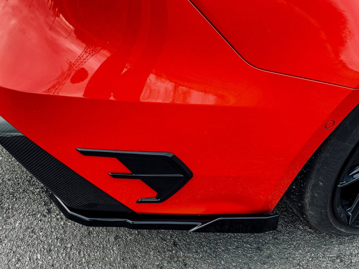 Heckansatz Seitenteile mit Wing für Audi RS7 8C 4K